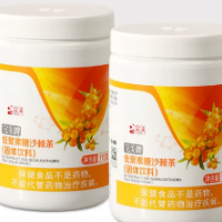 Perfect brand sea-buckthorn Tea *2 bottles of low fructose diet tea health products official flagshi